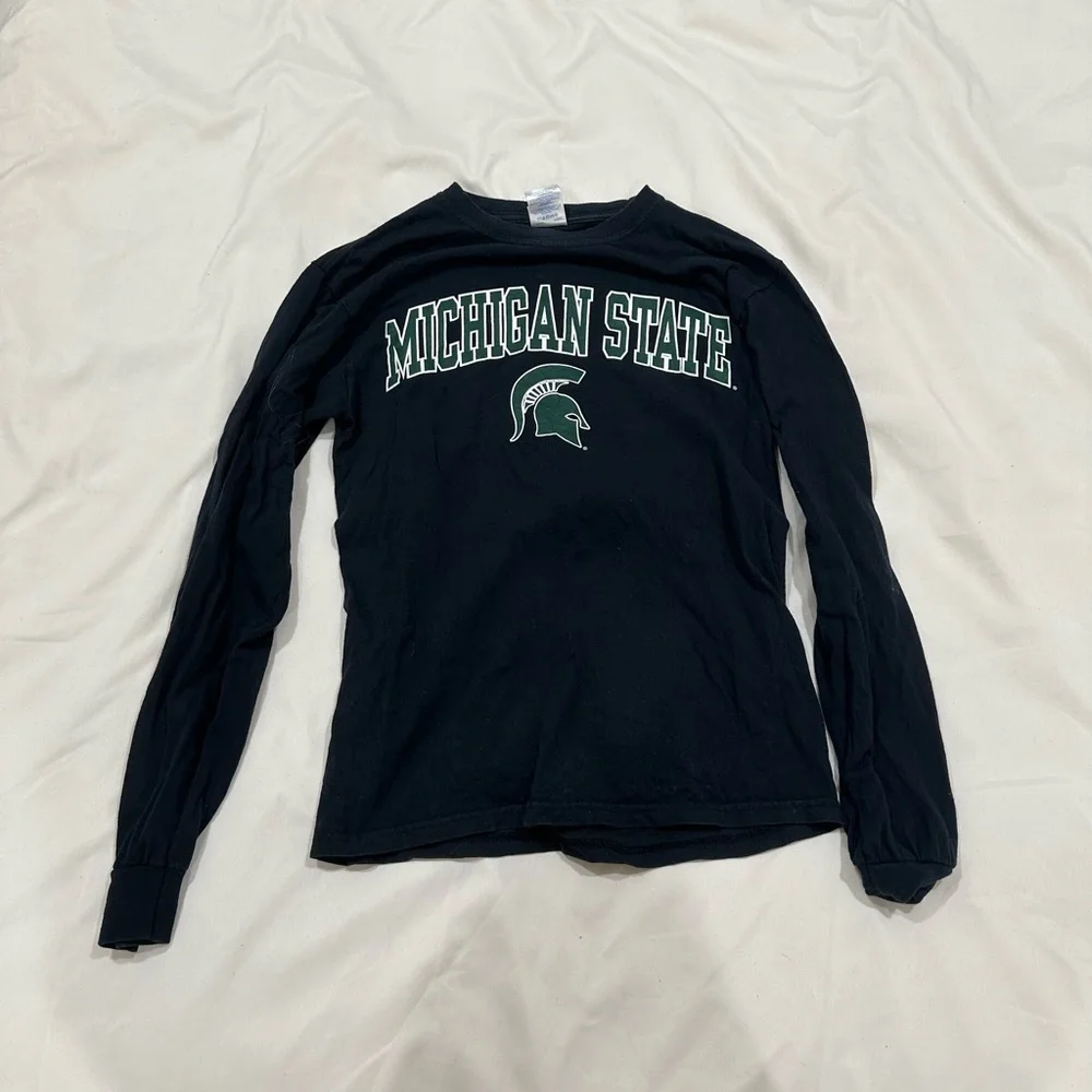 Michigan state size small, black, long sleeve - Picture 1 of 2